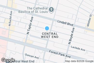Map image of the property - 4414 W Pine Blvd