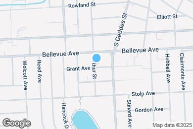 Map image of the property - 332 Grant Ave