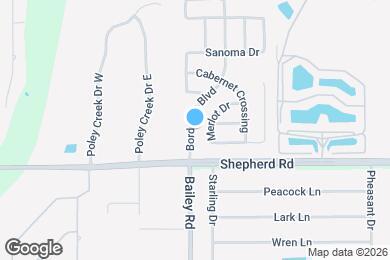 Map image of the property - 6884 Bordeaux Blvd