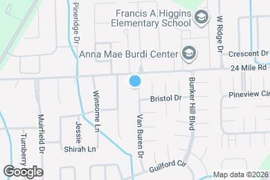 Map image of the property - 52885 Van Buren Ct