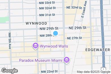 Map image of the property - 70 NW 28th St