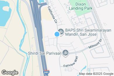 Map image of the property - 1375 California Cir