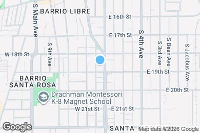 Map image of the property - The Flash Tucson Residential