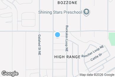 Map image of the property - 3715 Buffalo Trail Rd NE