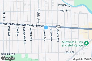 Map image of the property - 4117 Forest Ave