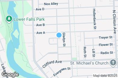 Map image of the property - 42 Harris St