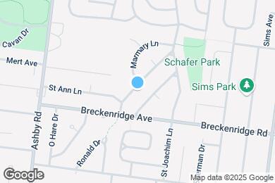 Map image of the property - 3238 Krem Ave