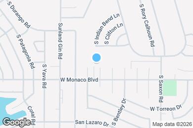 Map image of the property - 15310 S Kline Pl
