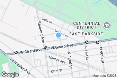 Map image of the property - 1220 N 42nd St