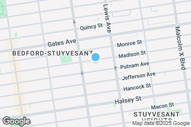 Map image of the property - 518 Madison St