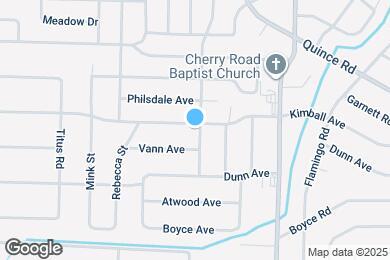 Map image of the property - 1463 Merrycrest Dr