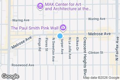 Map image of the property - 649 N Harper Ave