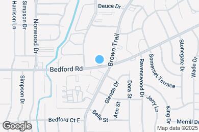 Map image of the property - 351 Bedford Rd