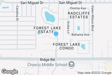 Map image of the property - 8649 Forest Lake Dr