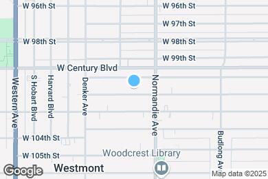 Map image of the property - 1435 W 102nd St