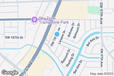 Map image of the property - 18727 SW 100th Ave