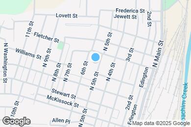 Map image of the property - 510 N 5th St