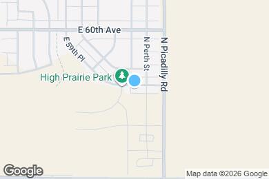 Map image of the property - 21538 E 59th Pl