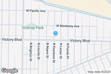 Map image of the property - 1412 N Keystone St