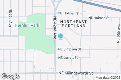 Map image of the property - 5946 NE 42nd Ave