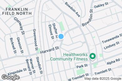 Map image of the property - 53 Harvard St