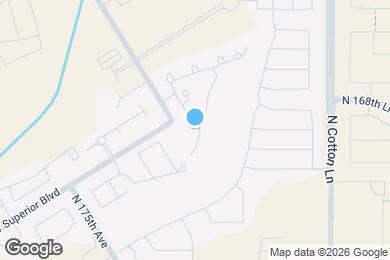 Map image of the property - 11320 N Northfield St