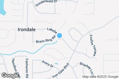 Map image of the property - 1327 Labelle St