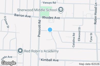 Map image of the property - 1265 S Highland St