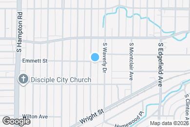 Map image of the property - 1200 S Brighton Ave