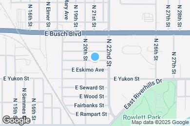 Map image of the property - 2009 E Humphrey St