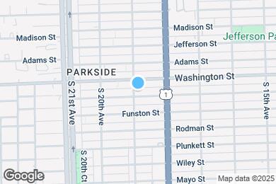 Map image of the property - 1849 Dewey St
