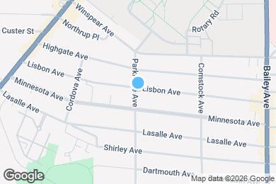 Map image of the property - 193 Lisbon Ave