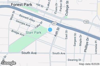 Map image of the property - 801 Georgia Ave