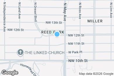 Map image of the property - 2928 NW 12th St