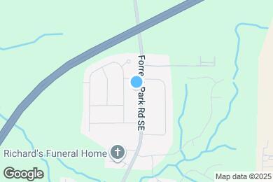 Map image of the property - 3523 Forrest Park Rd SE