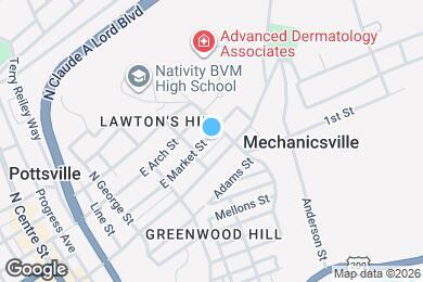 Map image of the property - 565 E Market St