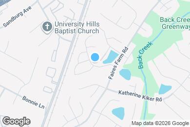 Map image of the property - 1701 Gordon Walters Dr