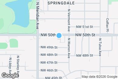 Map image of the property - 50th Place Apartments