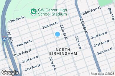 Map image of the property - 2304 33rd Ave N