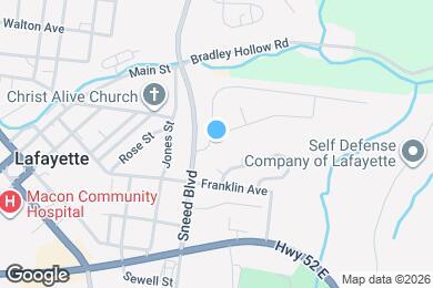 Map image of the property - 100 Apache Ln