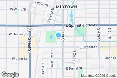 Map image of the property - 57 E Healey St