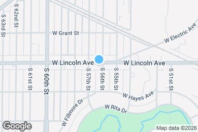 Map image of the property - 5605 W Lincoln Ave