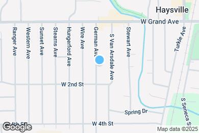 Map image of the property - 220 German Ave
