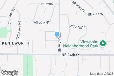 Map image of the property - 17906 NE 25th St