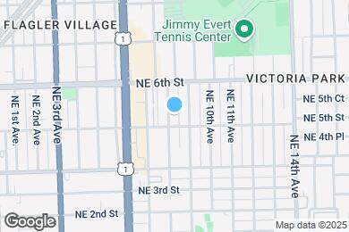 Map image of the property - 510 NE 8th Ave