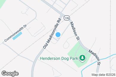 Map image of the property - 1623 Thornton Pl