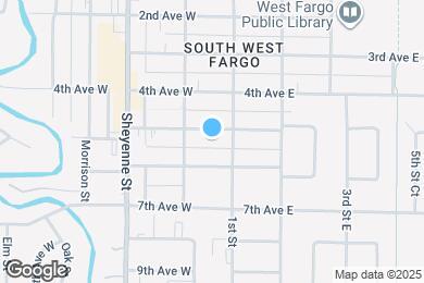 Map image of the property - 115 5th Ave W