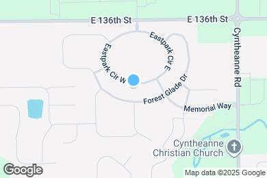 Map image of the property - 15445 Eastpark Cir W