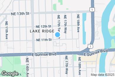 Map image of the property - 1715 NE 11th St