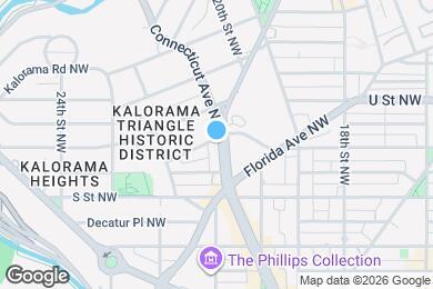 Map image of the property - 1838 Connecticut Ave NW